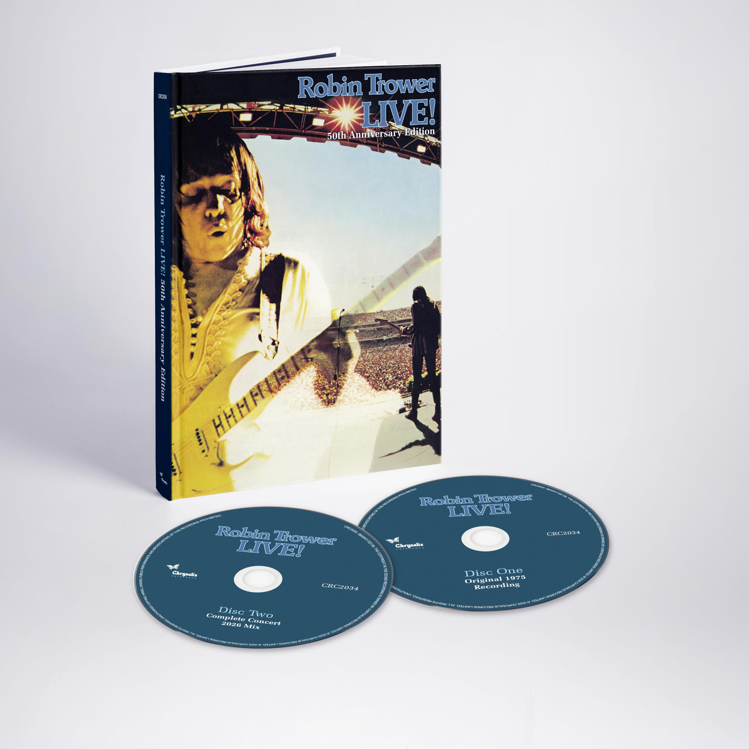 Robin Trower「Original Album Series」／輸入盤 Robin Trower Live! 50th Anniversary Edition: Robin Trower: Amazon